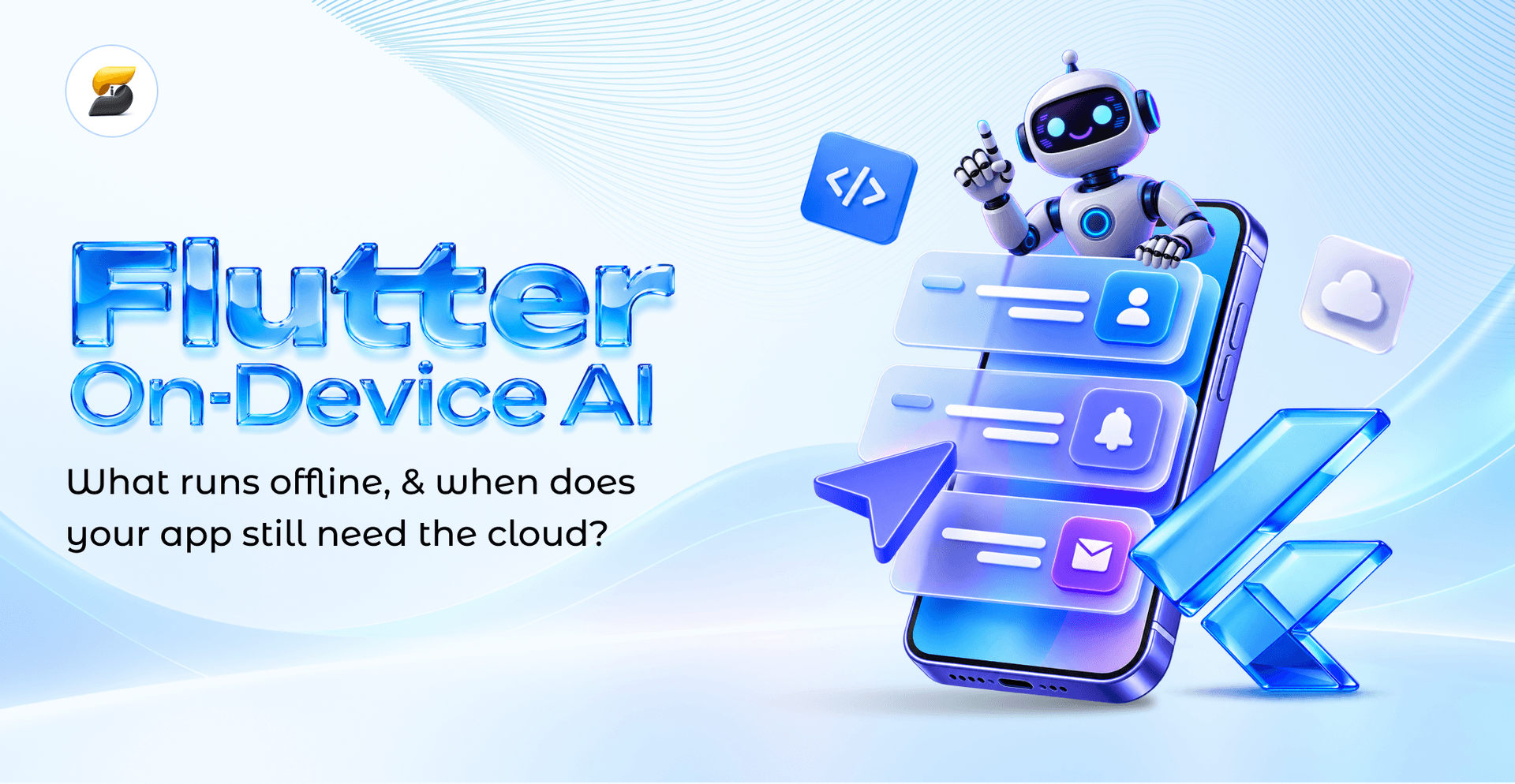 Flutter on-device AI architecture