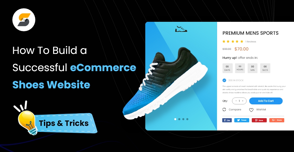 how to build a successful e commerce shoes website tips and tricks